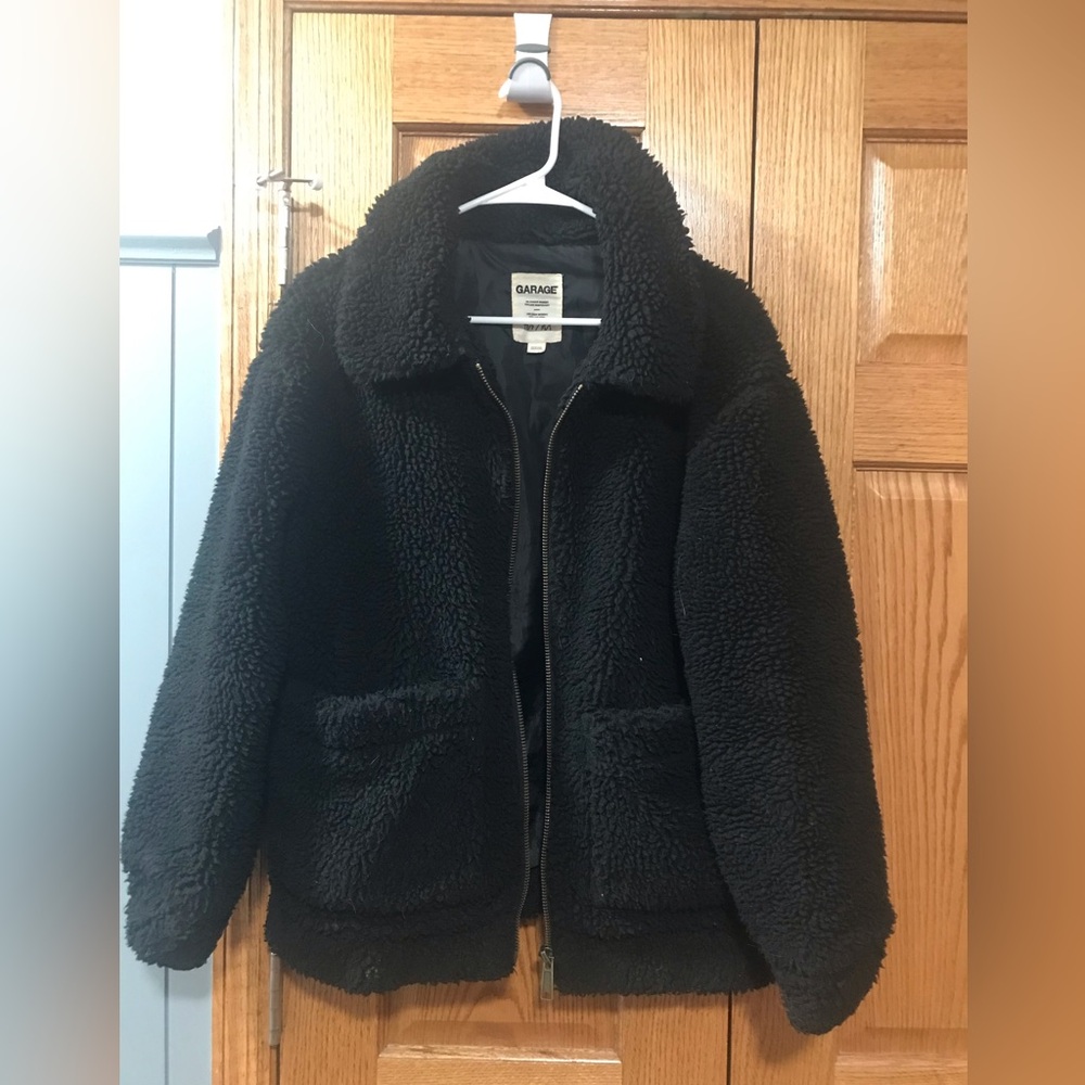 Garage oversized Sherpa jacket